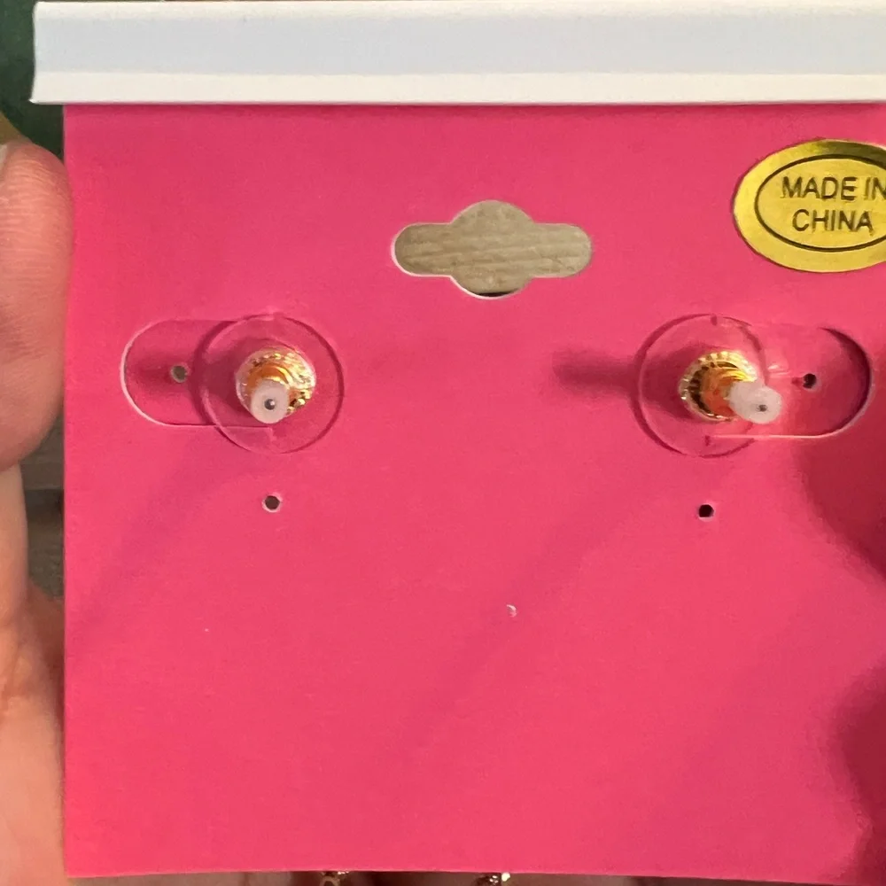 Isaac Mizrahi Flower Faux Pearl Drop Earrings - Picture 3 of 5